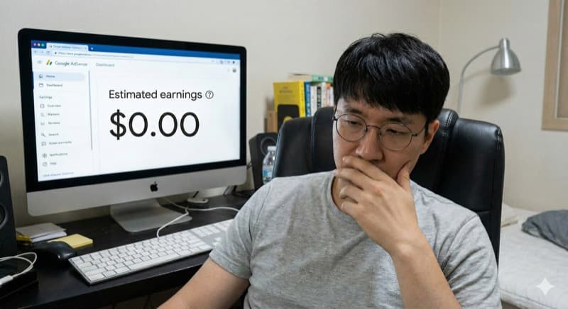 Googleアドセンス承認されたのに…現実は1日の収益0.00ドル?諦めないでください!