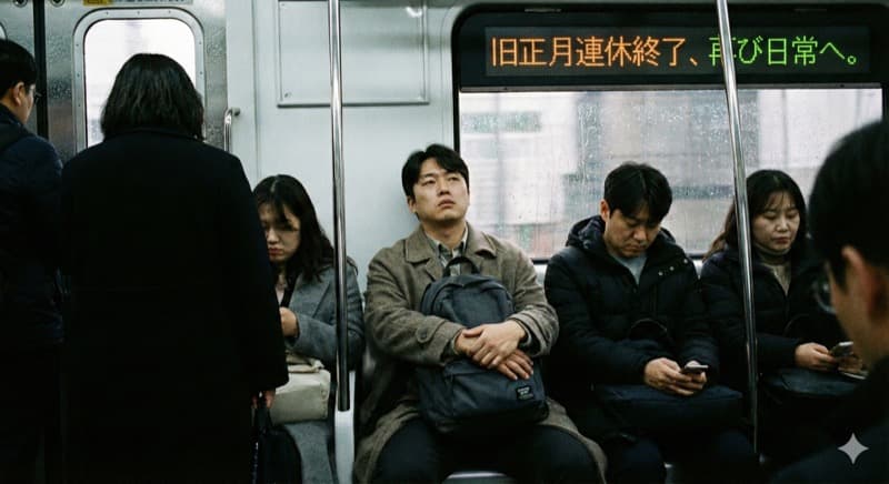 連休が終わって出勤する気分というのは…