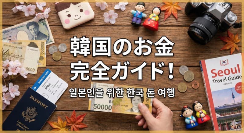 韓国のお金(ウォン, ₩)完全ガイド ― 韓国旅行前に知っておきたい通貨の基礎知識