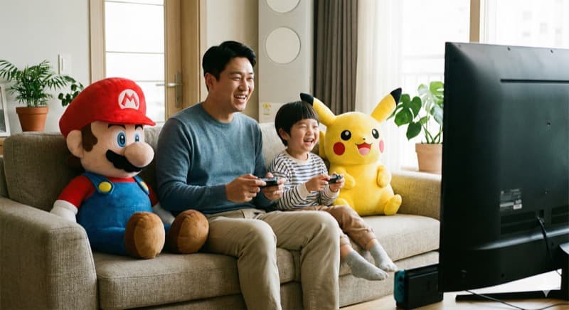 Playing Nintendo Switch with My Kids — Building Memories One Game at a Time
