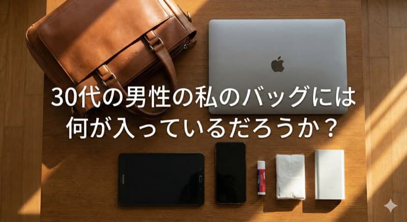 韓国テックパパのカバンの中身を公開 ― 毎日持ち歩く6つのアイテム